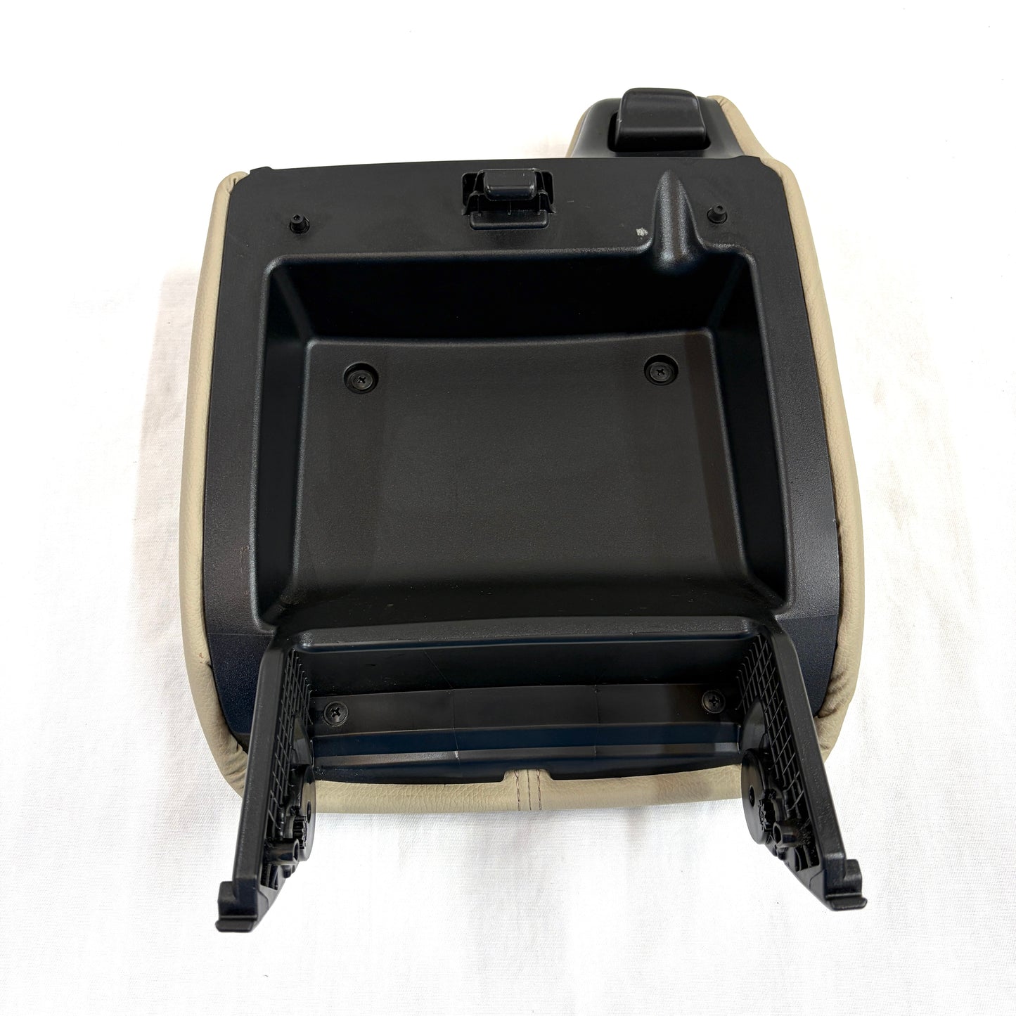2013-2017 Honda Accord Center Console Lid Armrest OEM Beige Ivory Leather 83450-T2F-B81ZA