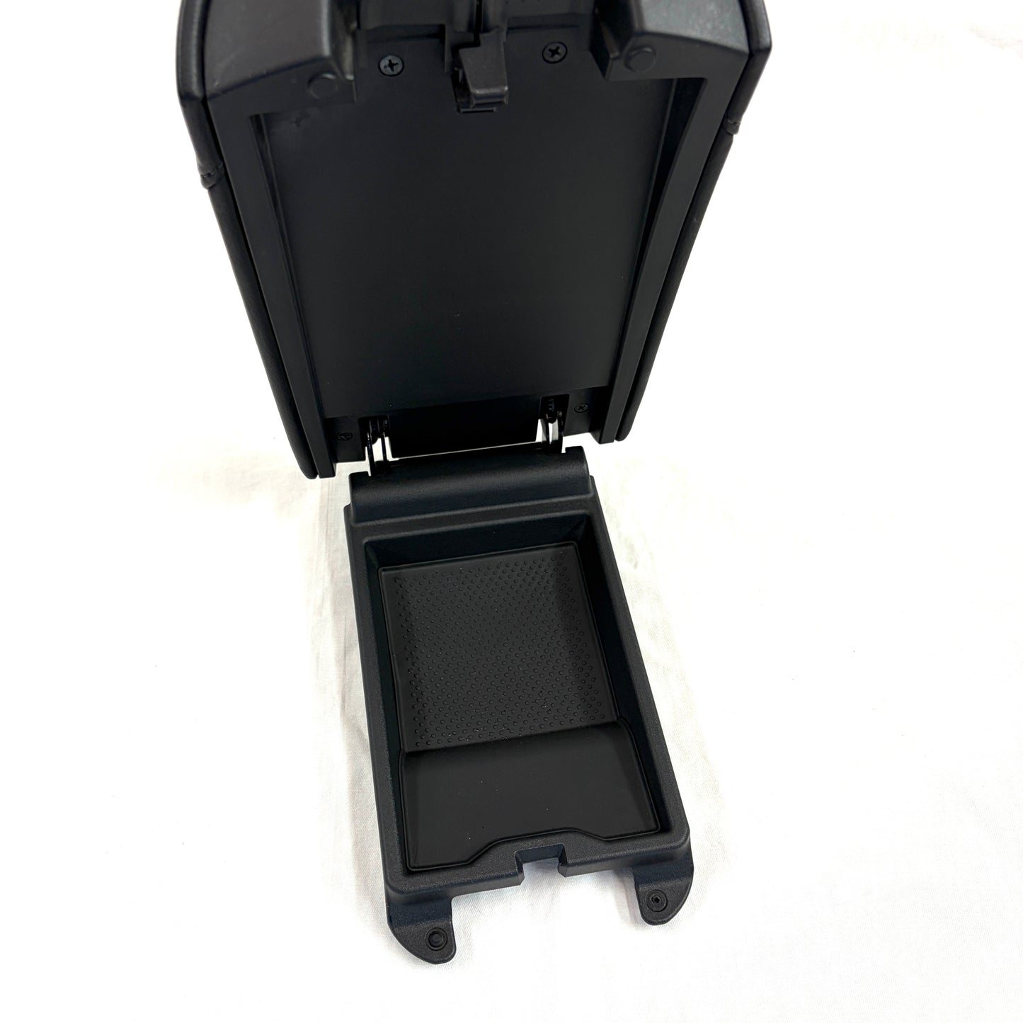 2014-2017 Nissan Rogue Center Console Lid Armrest Black Leather OEM Arm Rest 96920-4BA3A