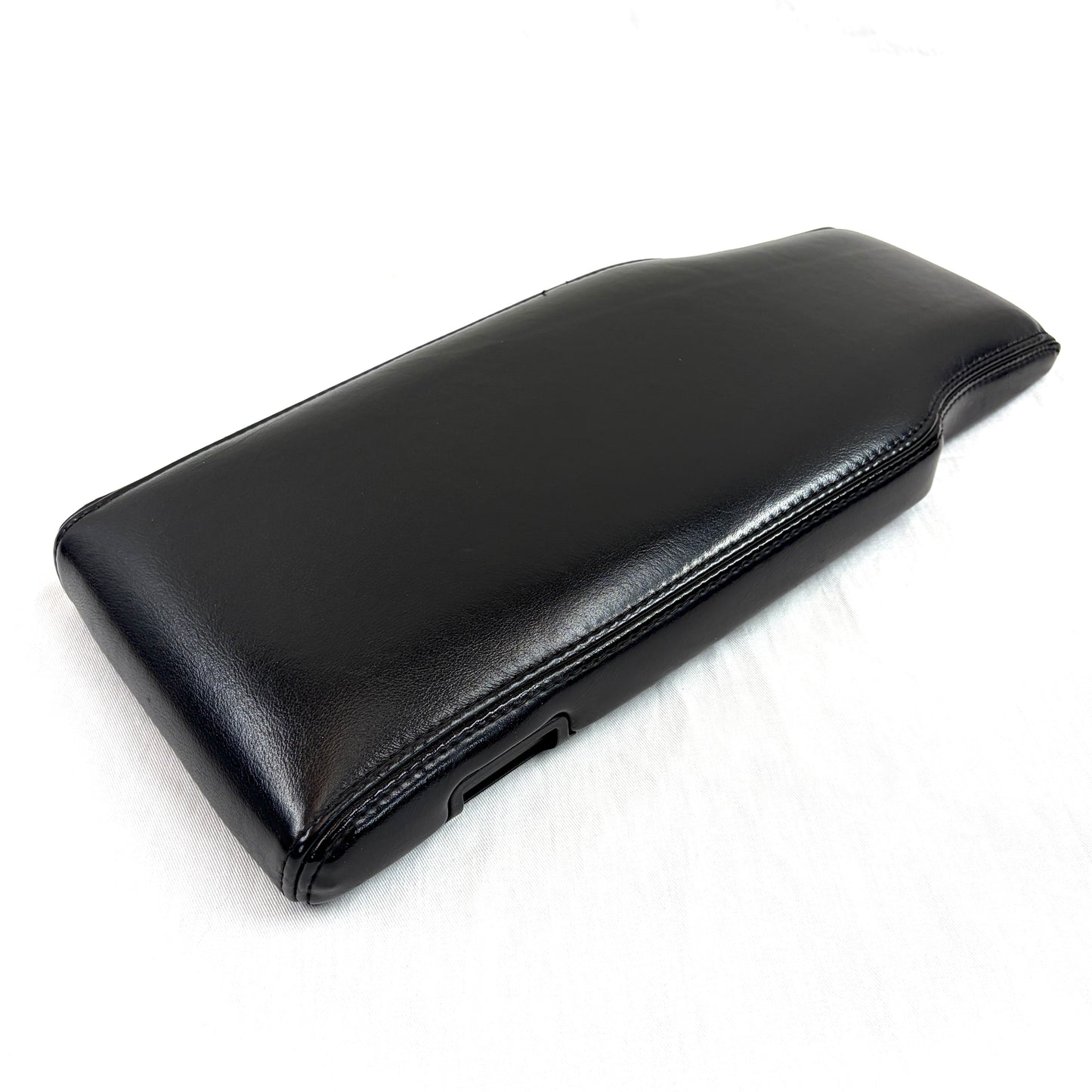 2003-2011 Lincoln Town Car Center Console Lid Armrest Storage OEM Black Leather