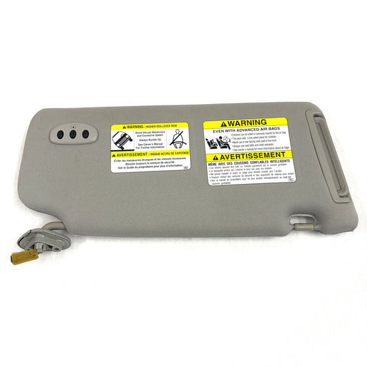 2006-2014 Subaru Tribeca B9 Driver Sun Visor OEM Gray Left Side Shade W/ Homelink