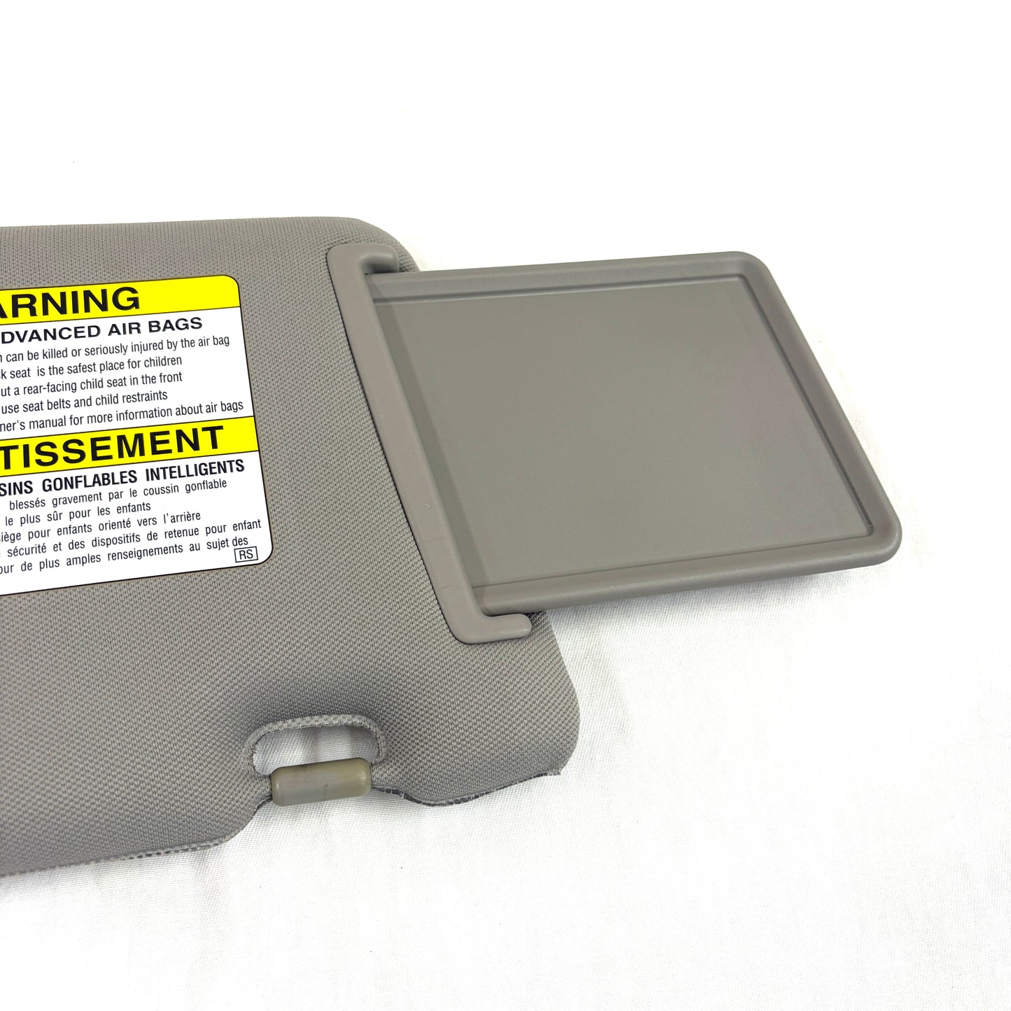 2006-2014 Subaru Tribeca B9 Driver Sun Visor OEM Gray Left Side Shade W/ Homelink