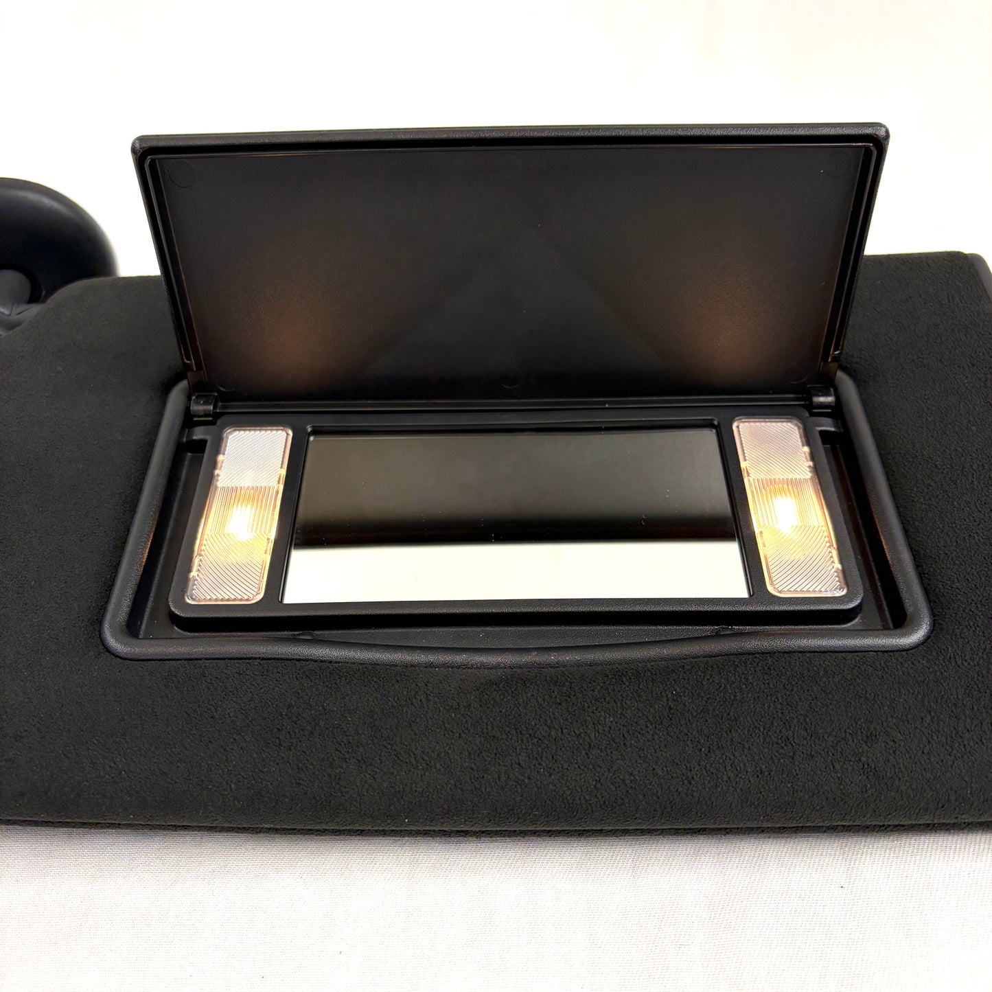 2014-2026 Dodge Durango Sun Visor Driver Left OEM Lights Black ALCANTARA SUEDE