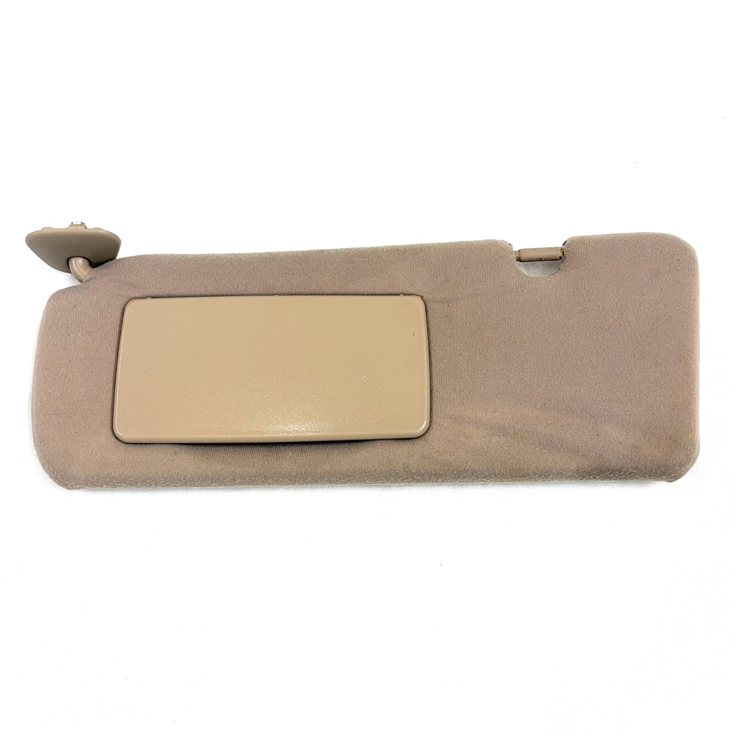 1997-2001 Toyota Camry Sun Visor Driver Left Side Shade Cloth OEM Tan Beige Brown