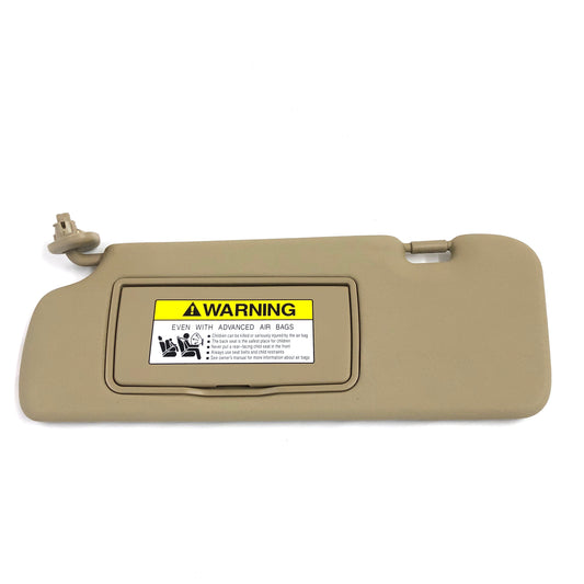 2007-2011 Honda CR-V Driver Sun Visor OEM Shade Left Tan Beige CRV
