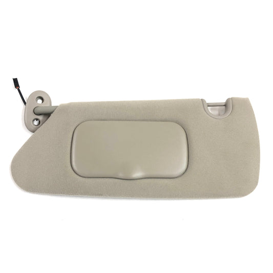 2001-2007 Town & Country Caravan Voyager Sun Visor OEM Driver Left Side Gray W/ Lights