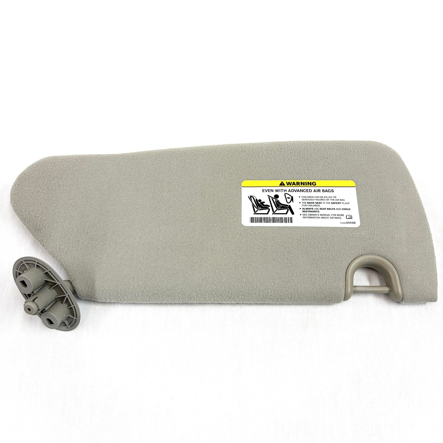 2005-2011 Dodge Dakota Sun Visor Driver Left Side Shade OEM Gray