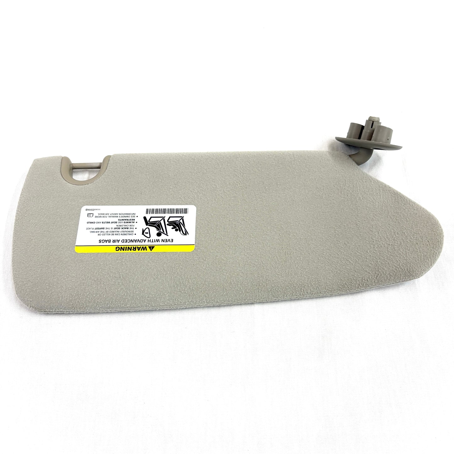 2005-2011 Dodge Dakota Sun Visor Driver Left Side Shade OEM Gray